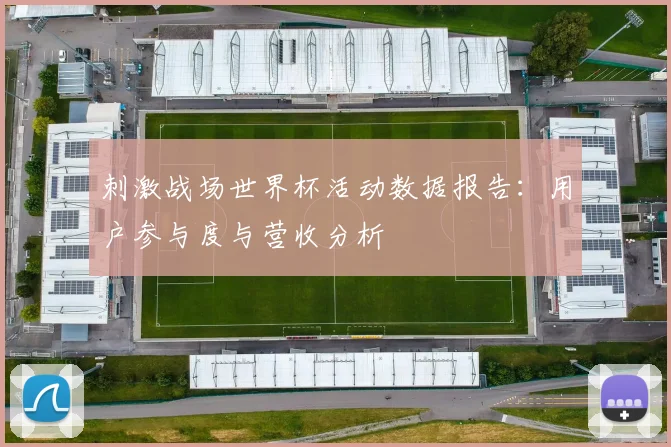 刺激战场世界杯活动数据报告：用户参与度与营收分析